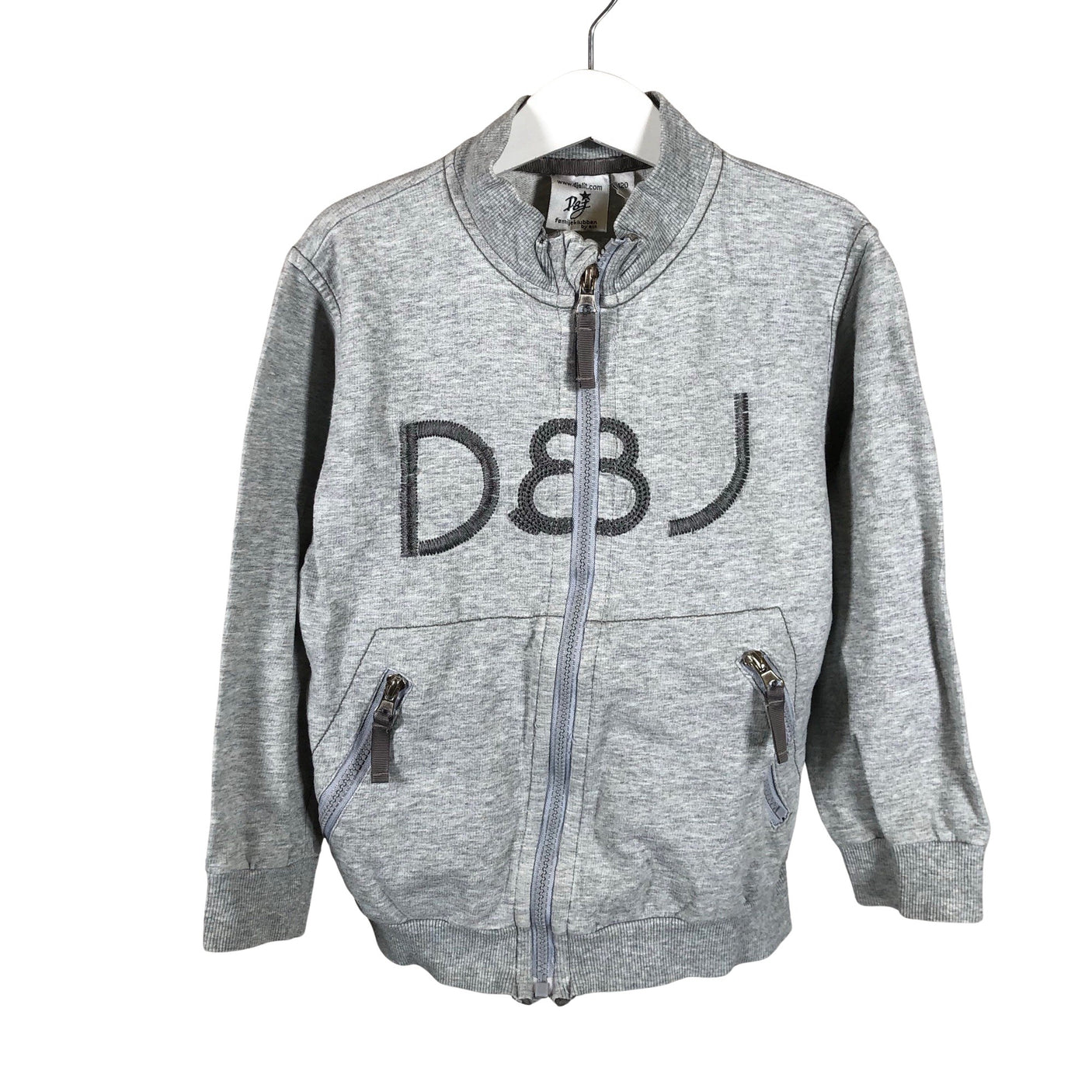 Unisex D&J Familjeklubben - Sweatshirt, size 116 - 122 - Gray (1)
