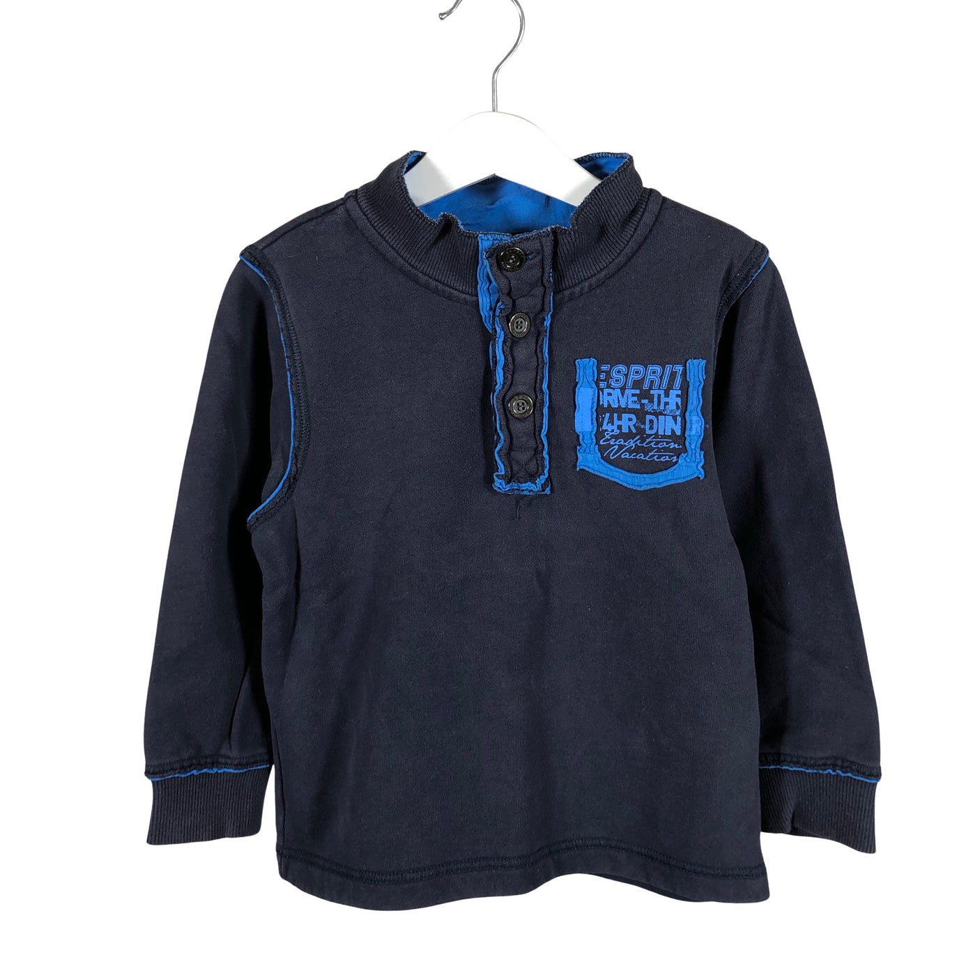 Unisex Esprit - Sweatshirt, size 104 - 110 - Blue (1)