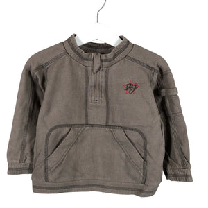 Unisex D&J Familjeklubben - Sweatshirt, size 86 - 92 - Brown (1)