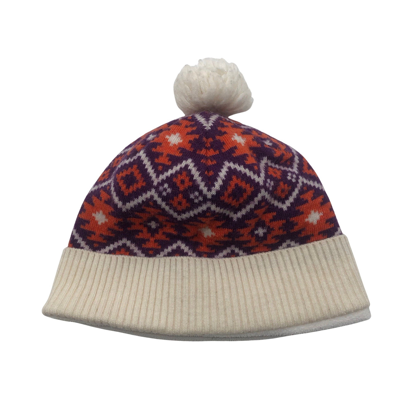 Unisex Polarn O. Pyret - Winter beanie, size 52 - 54 cm - Violet (1)
