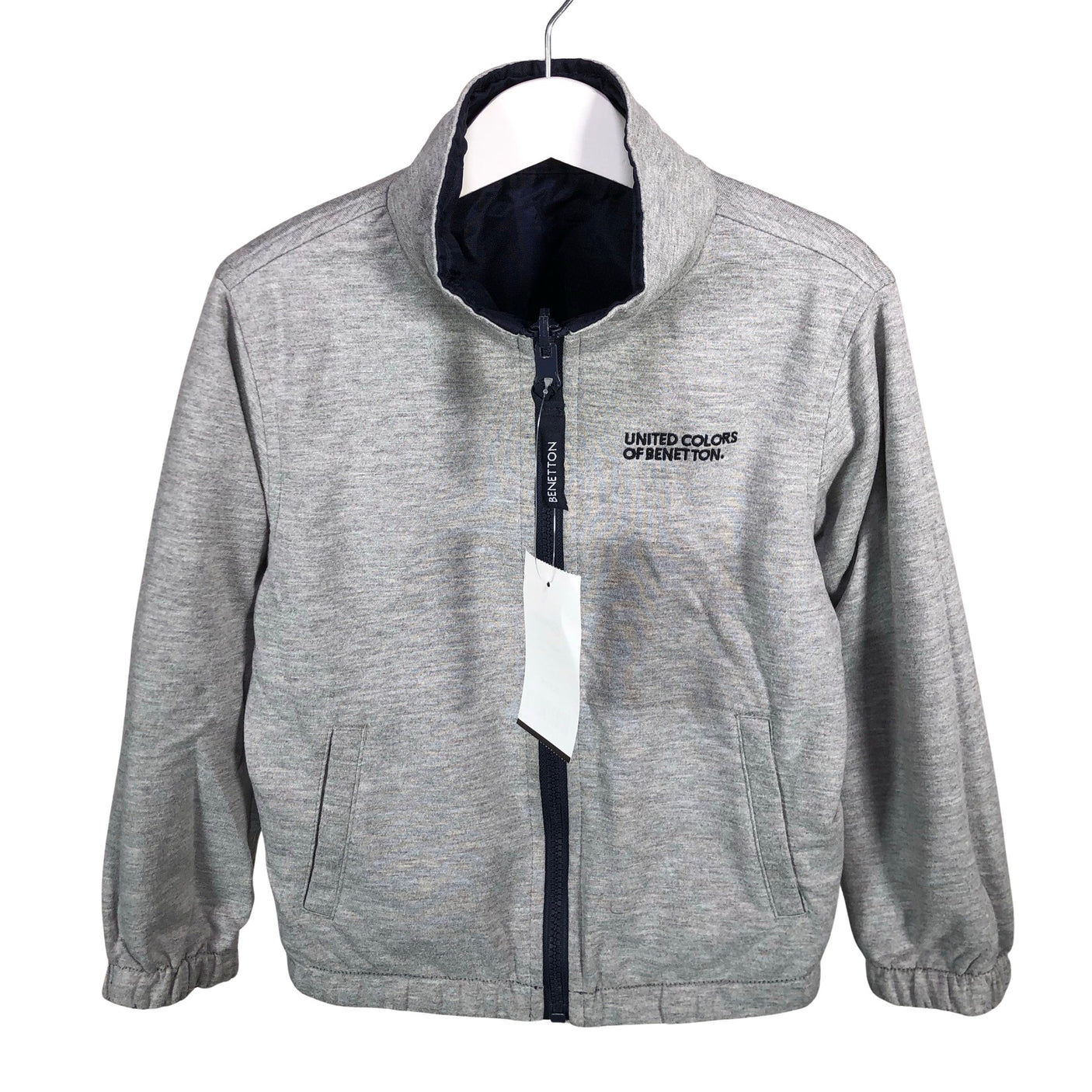 Unisex Benetton - Spring/Fall jacket, size 104 - 110 - Blue (3)