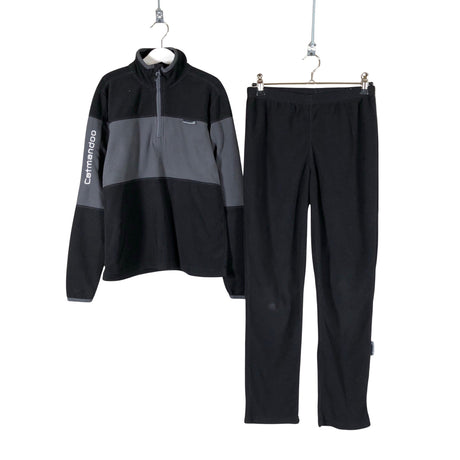 Unisex Catmandoo - Fleece set, size 146 - 152 - Black ()