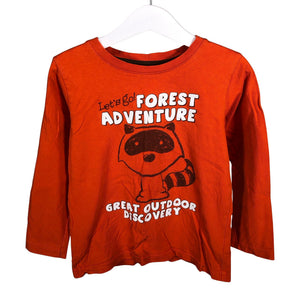 Unisex Bogi - Tricot shirt, size 104 - 110 - Orange (1)