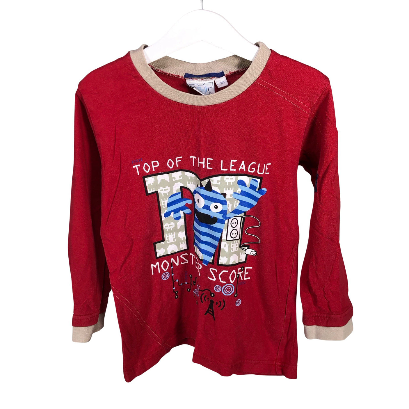 Unisex D&J Familjeklubben - Tricot shirt, size 104 - 110 - Red (1)