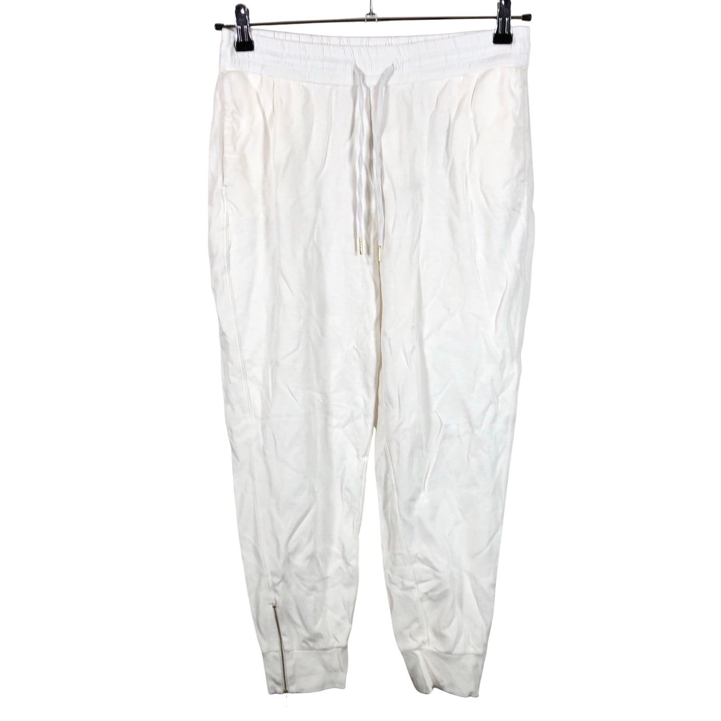 Unisex Massimo Dutti - Tricot pants, size 40 - White (1)