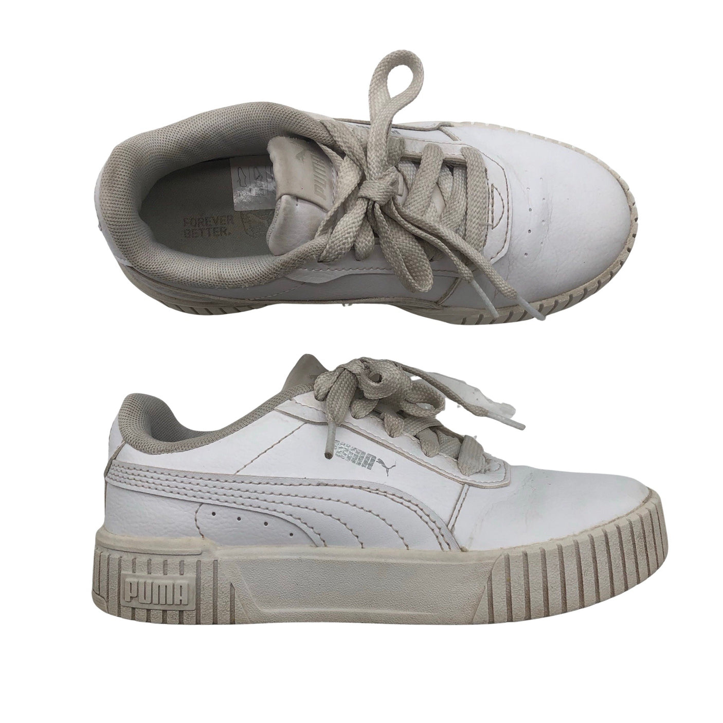 Unisex Puma - Casual sneakers, size 32 - White (1)