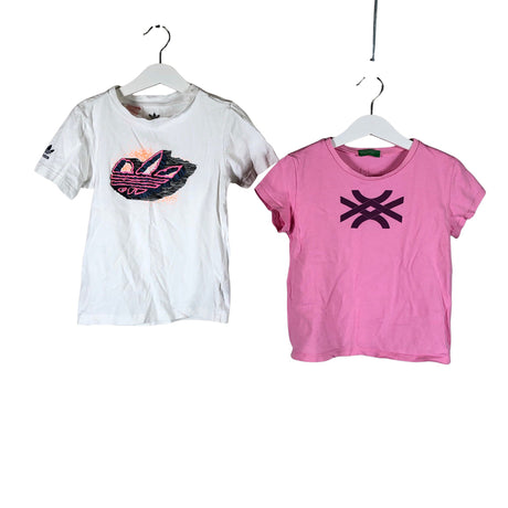 Unisex Adidas - T-shirt, size 116 - 122 - Light pink ()