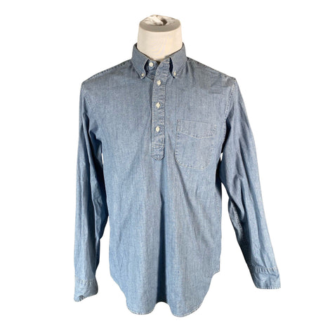 Unisex J.Crew - Collared shirt, size M - Light blue ()