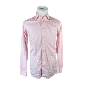 Unisex Eton - Collared shirt, size M - Light pink (1)