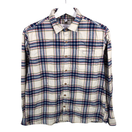 Unisex Uniqlo - Flannel shirt, size 152 - 158 - Beige ()