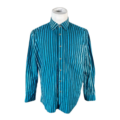Unisex Marimekko - Collared shirt, size M - Blue ()