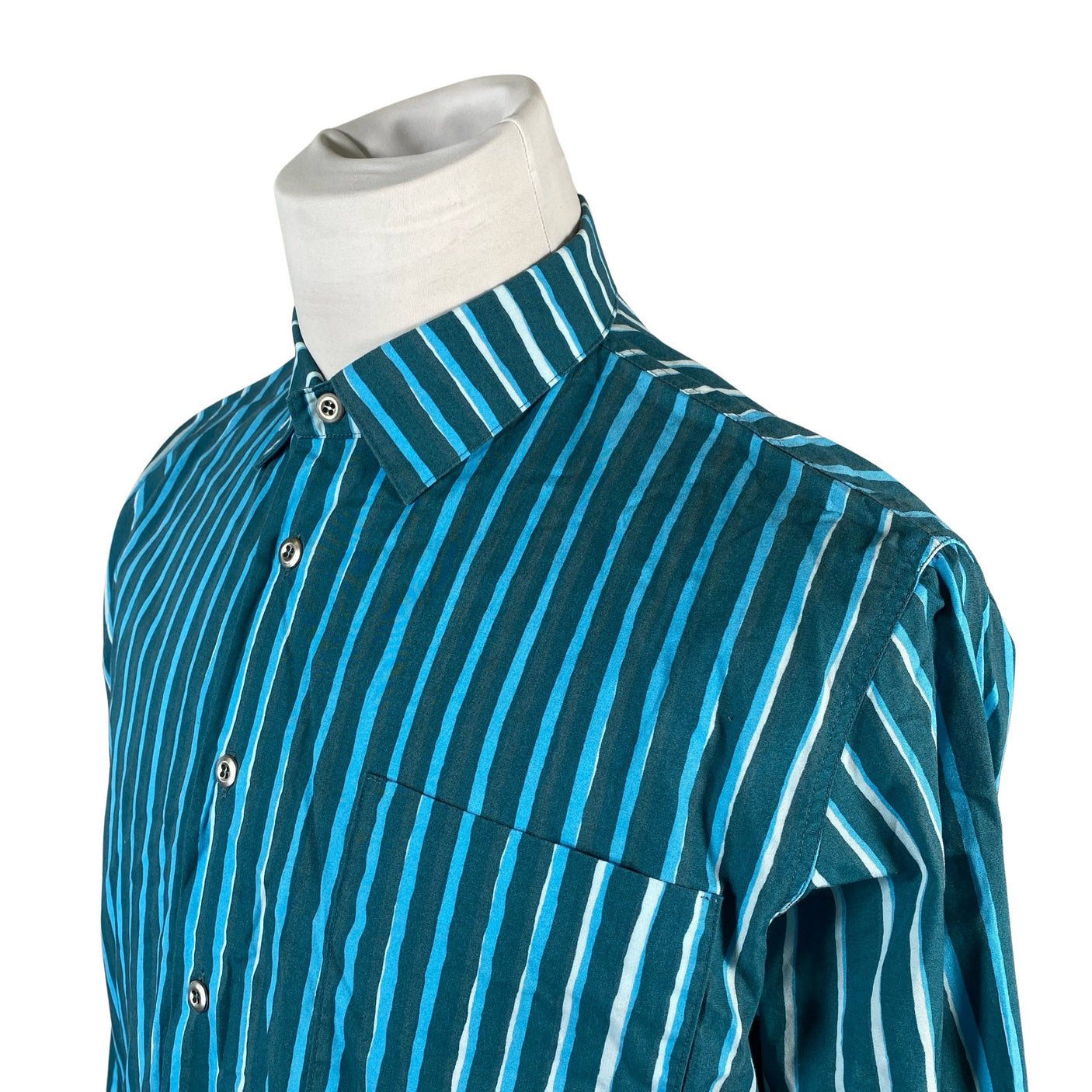 Unisex Marimekko - Collared shirt, size M - Blue (3)