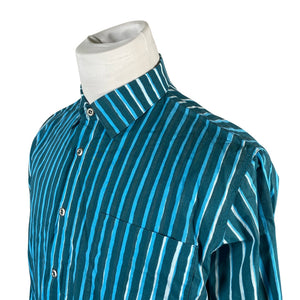 Unisex Marimekko - Collared shirt, size M - Blue (3)