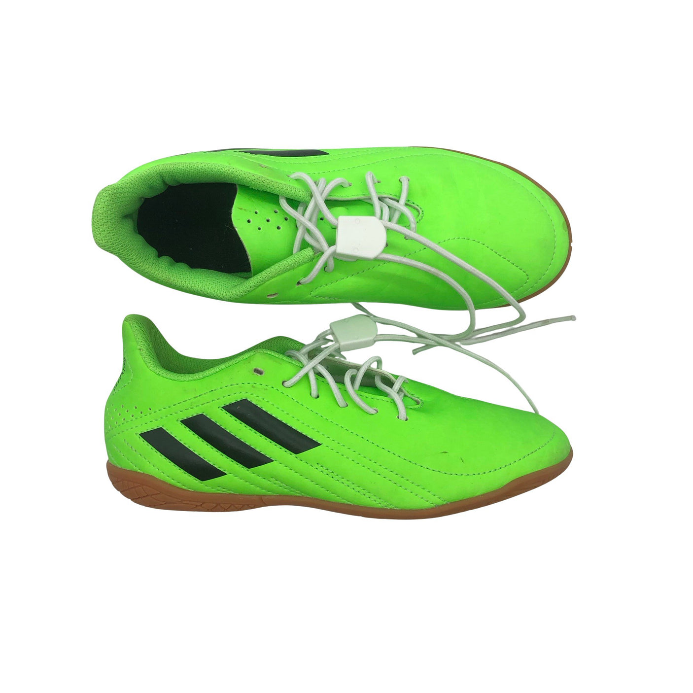 Unisex Adidas - Indoor sports shoes, size 34 - Green (1)