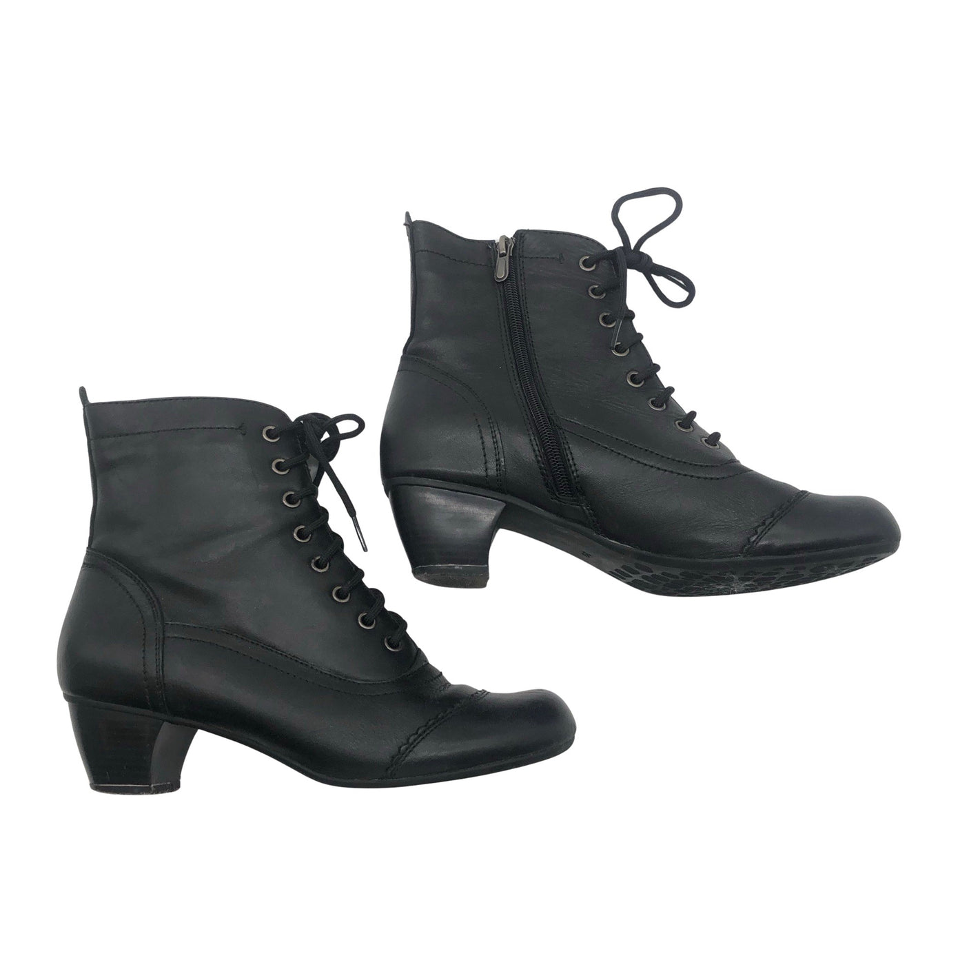 Unisex Natura - Ankle boots, size 39 - Black (1)