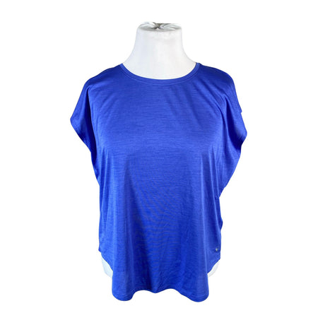 Unisex Soc - Sports shirt, short sleeve, size 42 - Blue ()