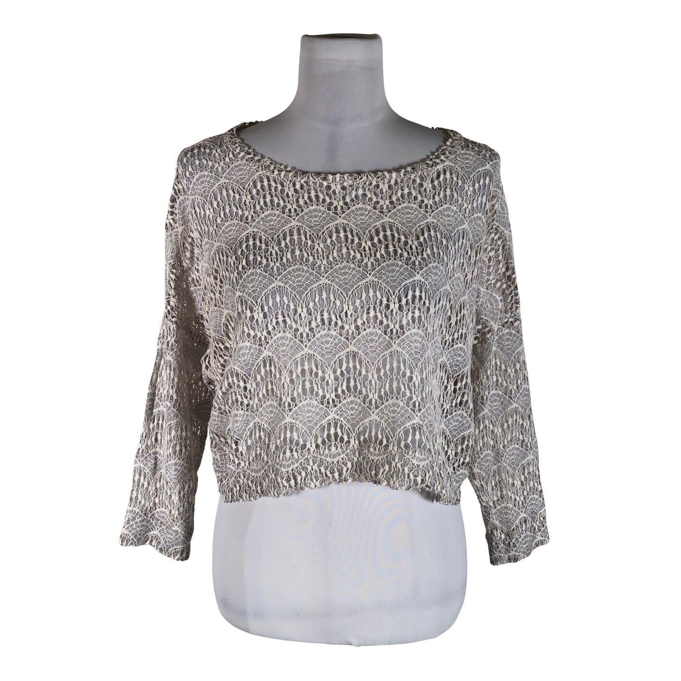 Unisex Caroline Morgan - Blouse, size 34 - Gray (1)