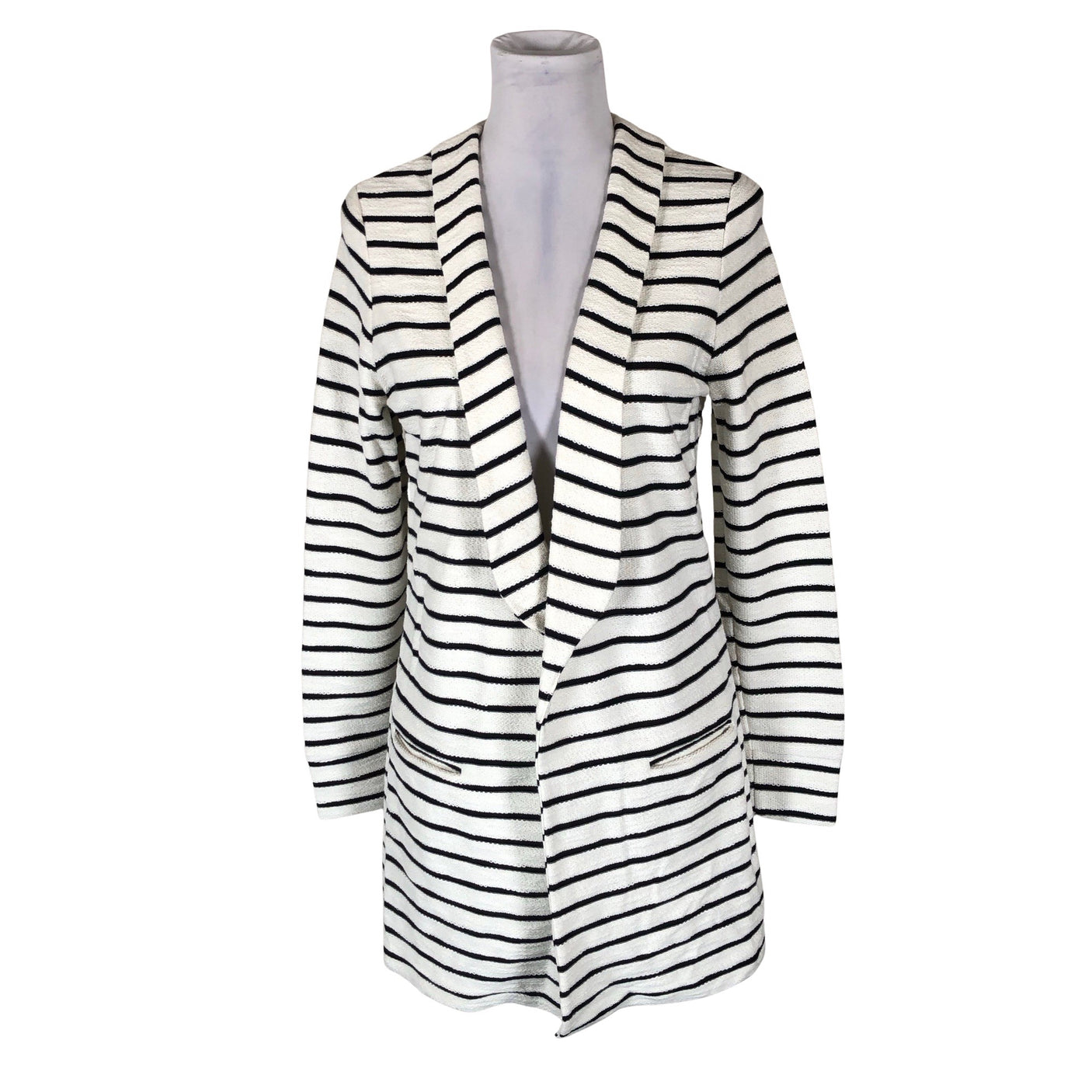 Unisex NOSH - Sweat jacket, size 32 - White (1)
