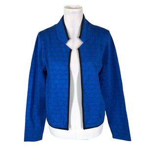 Unisex NOSH - Sweat jacket, size 36 - Blue (1)