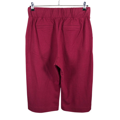 Unisex NOSH - Tricot capri pants, size 42 - Wine red (2)