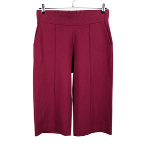 Unisex NOSH - Tricot capri pants, size 42 - Wine red (1)