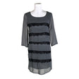 Unisex Soaked - Schiffon tunic, size 34 - Gray ()
