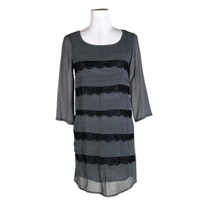 Unisex Soaked - Schiffon tunic, size 34 - Gray (1)