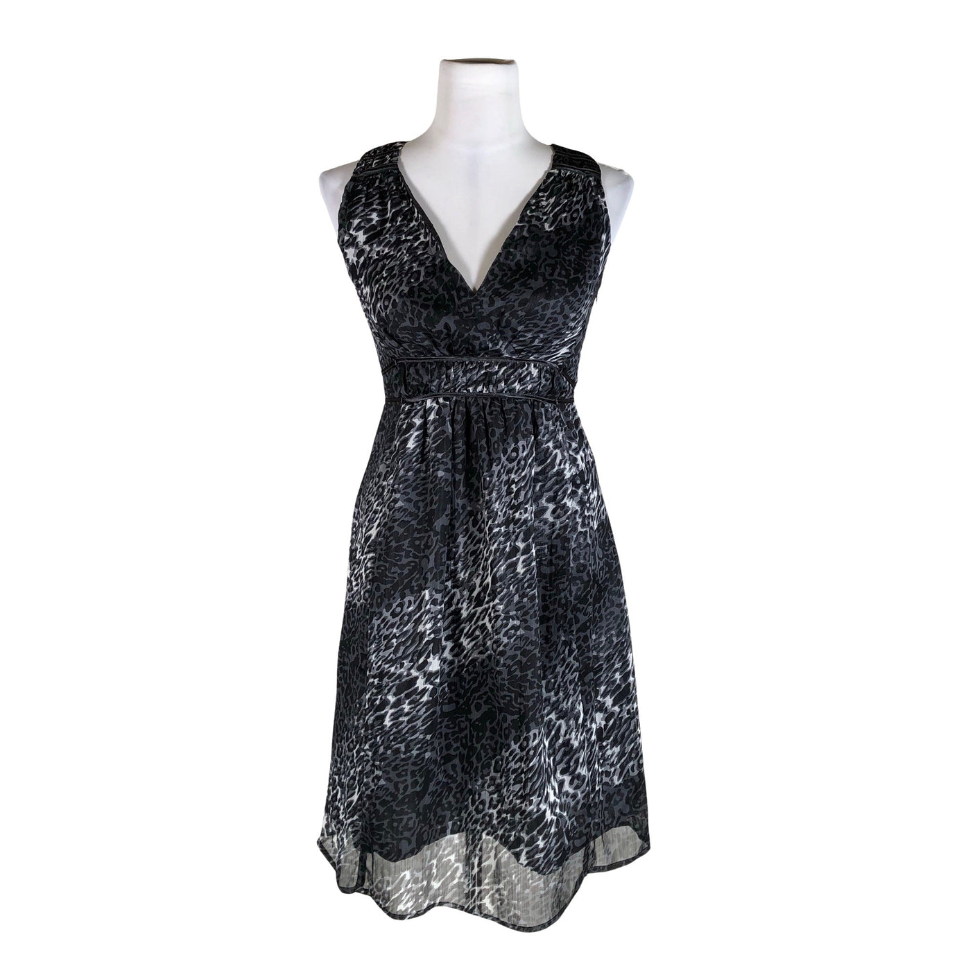 Unisex Soaked - Schiffon dress, size 34 - Gray (1)