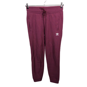 Unisex Adidas - Sweatpants, size 36 - Wine red (1)