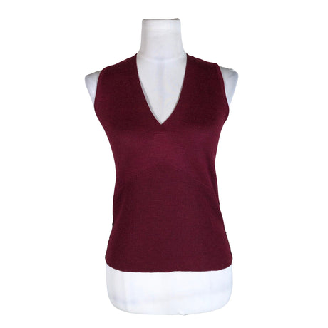 Unisex InWear - Tricot tank top, size 36 - Wine red ()