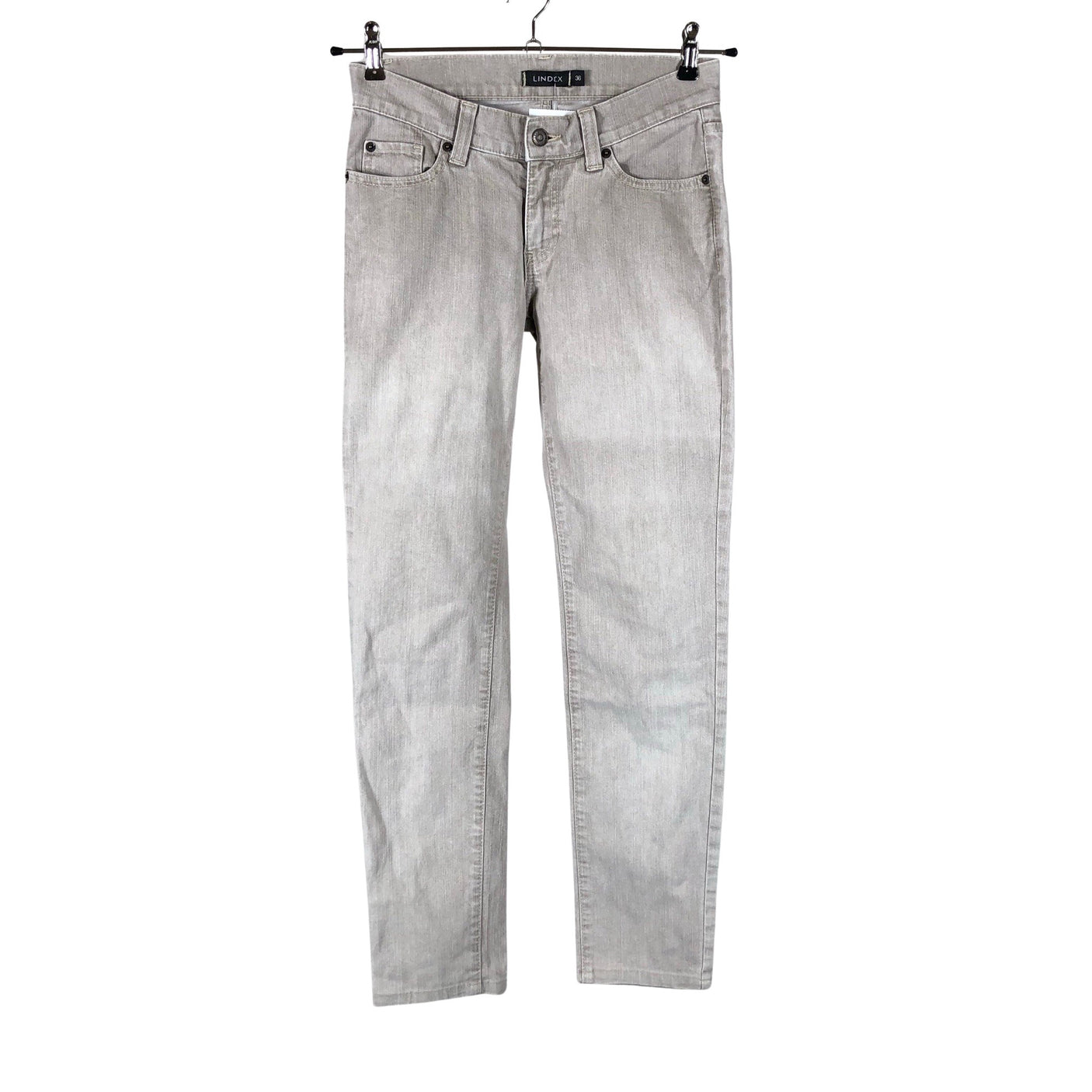 Unisex Lindex - Jeans, size 36 - Gray (1)