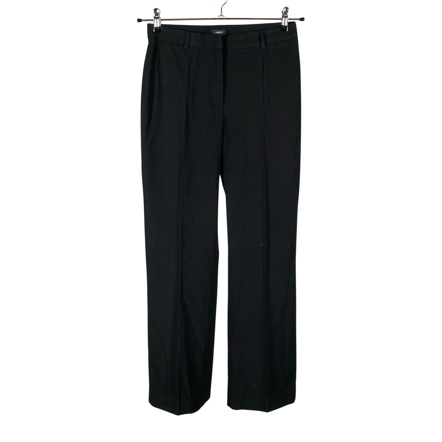 Unisex Lindex - Straight leg trousers, size 36 - Black (1)