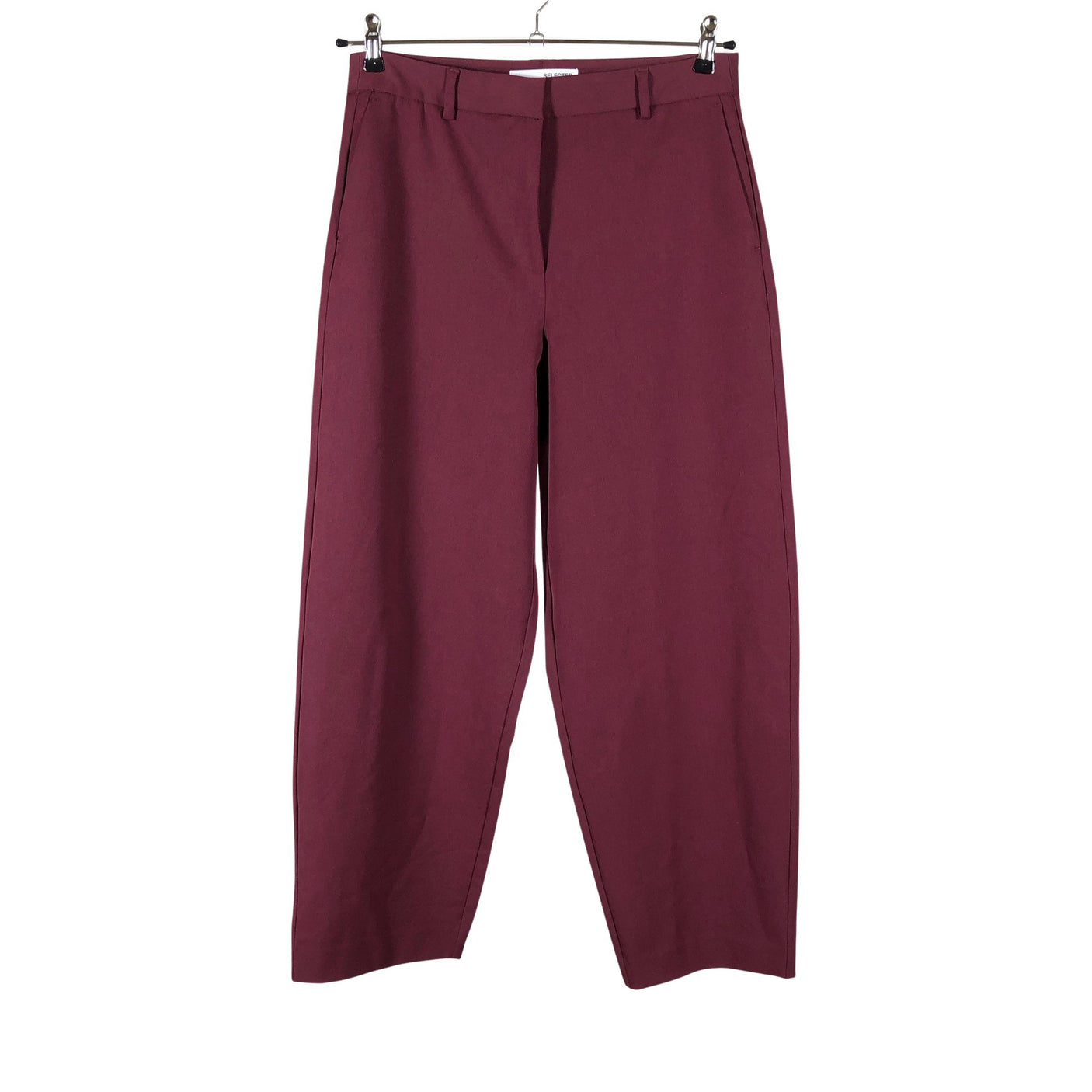Unisex Selected - Straight leg trousers, size 38 - Brown (1)