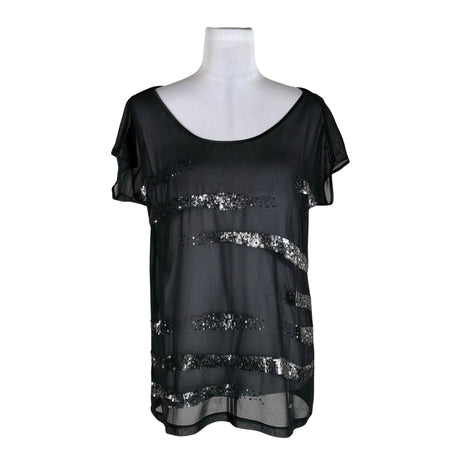 Unisex Guess - Short-sleeved blouse, size 38 - Black ()