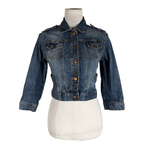 Unisex Hunkydory - Denim jacket, size 34 - Blue (1)