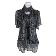 Unisex Voglia - Short-sleeved blouse, size 34 - Black ()