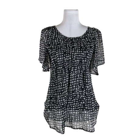 Unisex Voglia - Short-sleeved blouse, size 34 - Black (2)