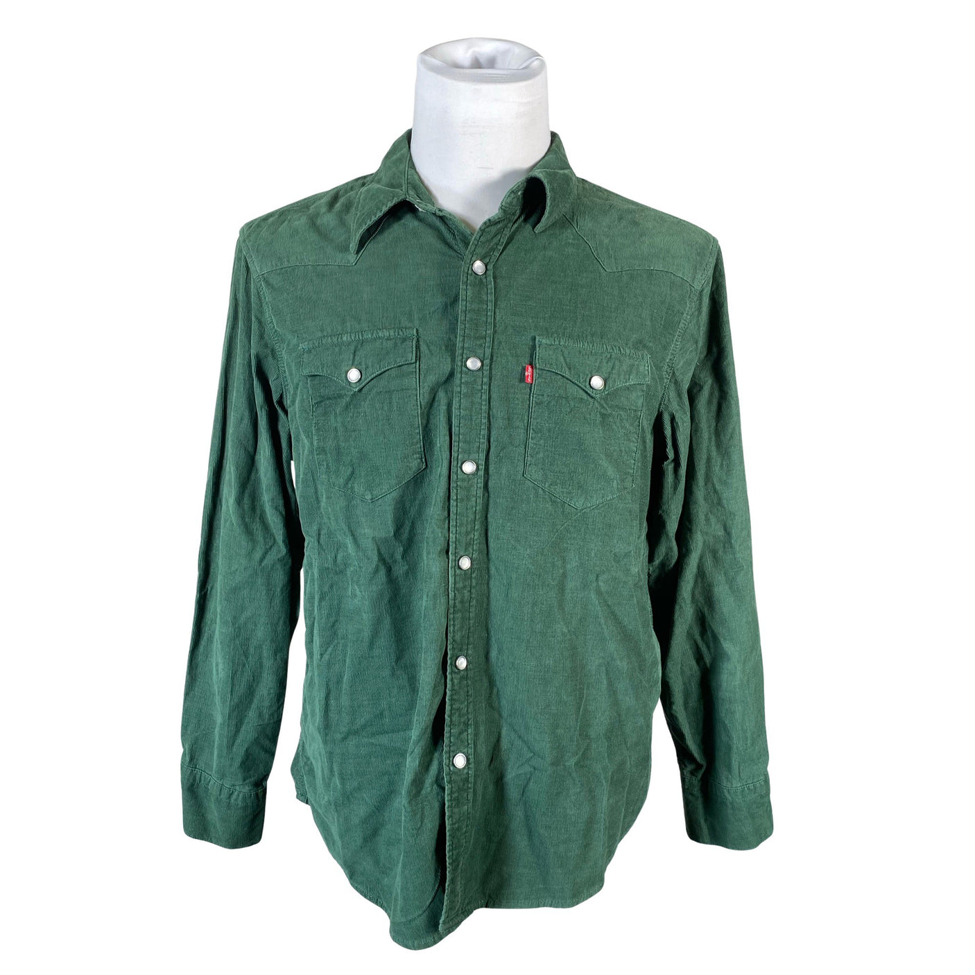 Unisex Levi's - Denim shirt, size L - Green (1)