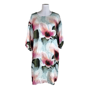 Unisex Mainio - Schiffon dress, size 40 - Green (1)