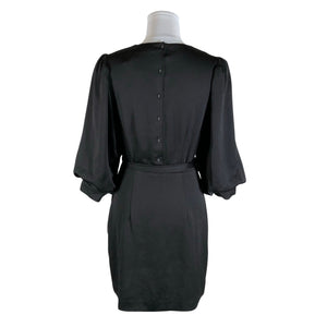 Unisex Samsoe&Samsoe - Schiffon dress, size 38 - Black (2)