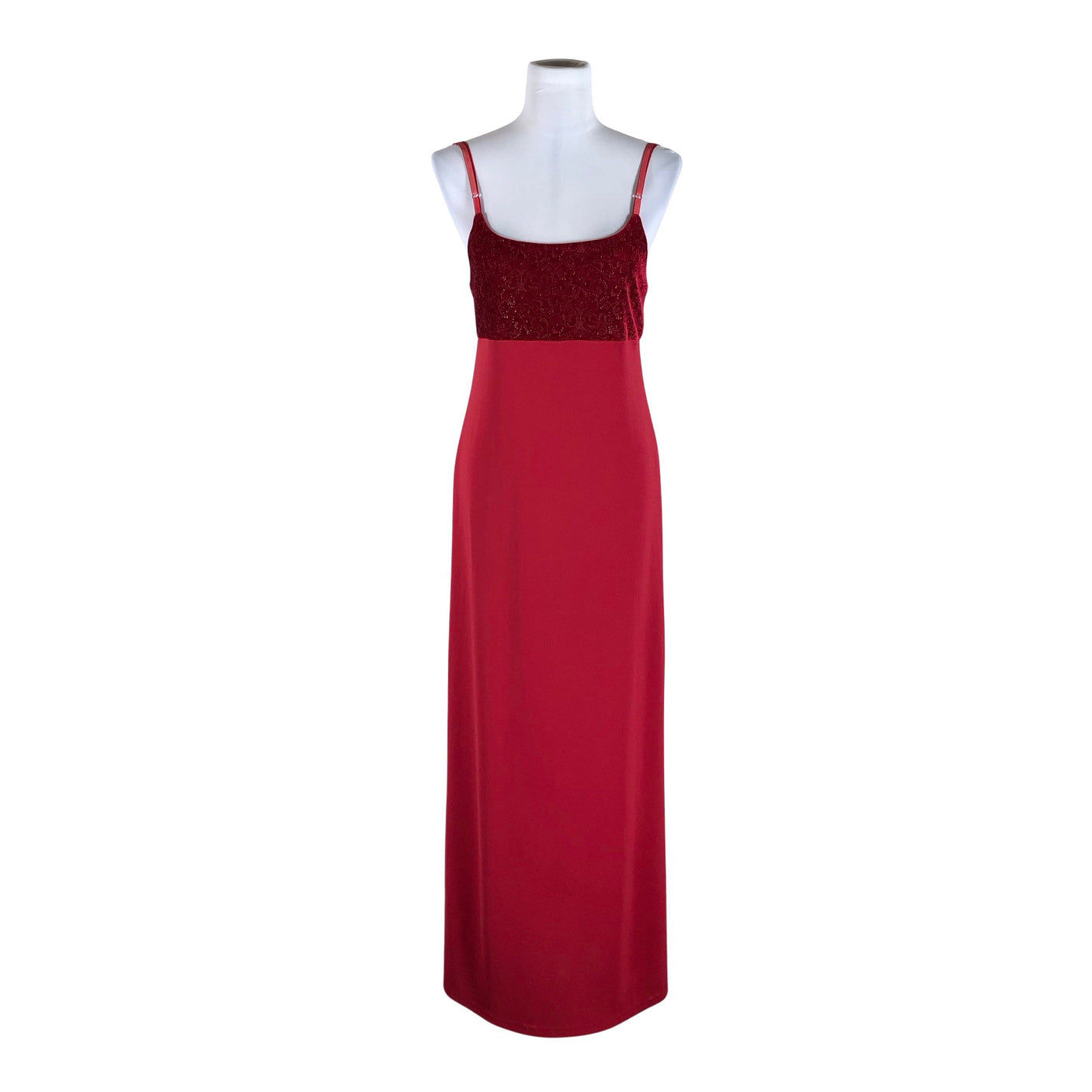 Unisex Message - Tricot dress, size 38 - Red (1)