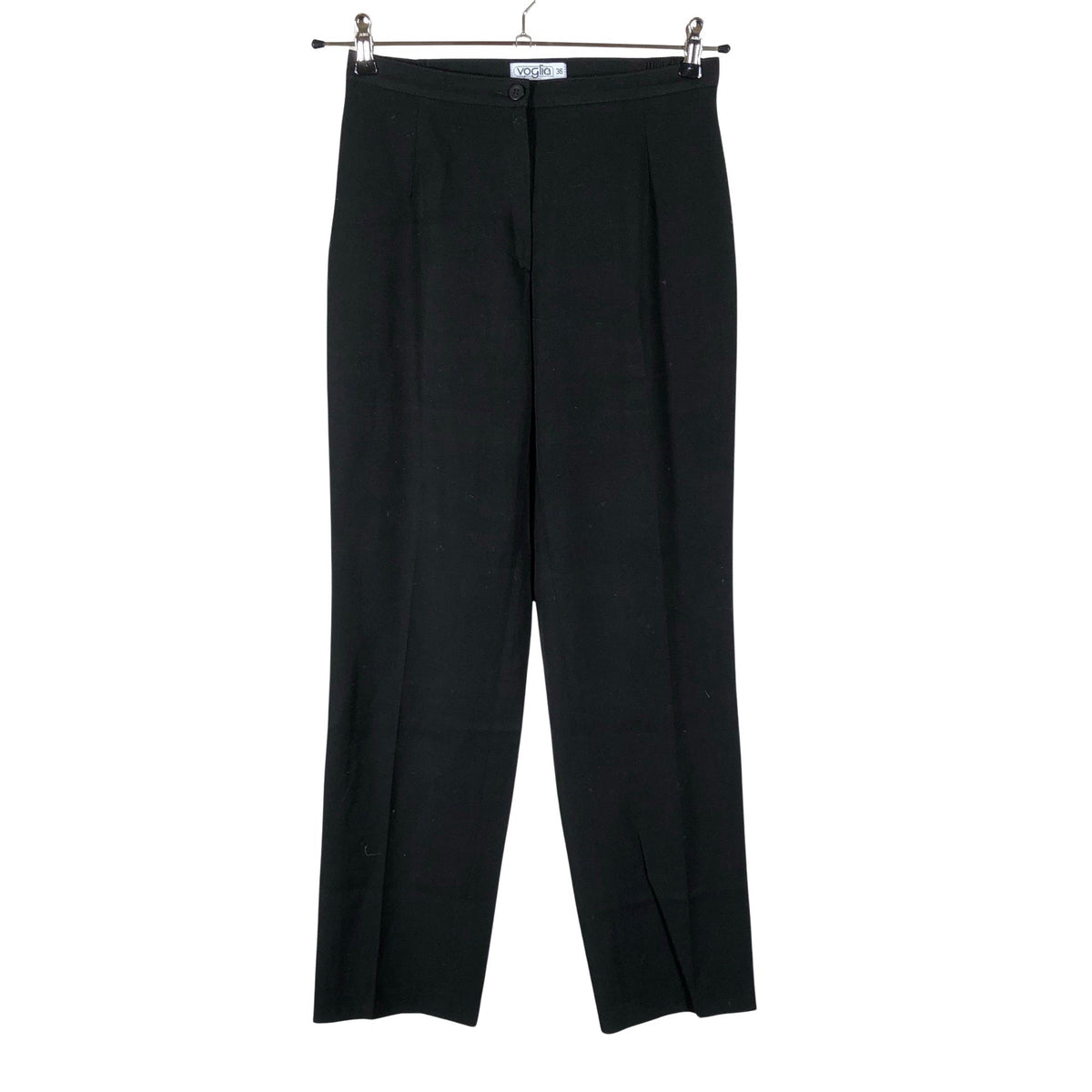 Unisex Voglia - Straight leg trousers, size 36 - Black (1)