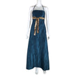 Unisex Charm Aino Kivistö - Evening dress, size 36 - Blue ()