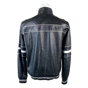 Unisex Silvio Tossi - Leather jacket, size L - Black (3)