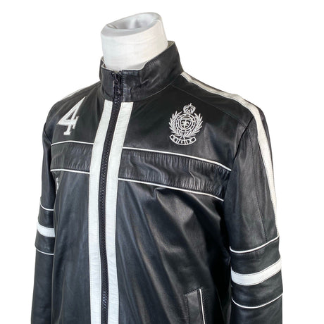 Unisex Silvio Tossi - Leather jacket, size L - Black (2)