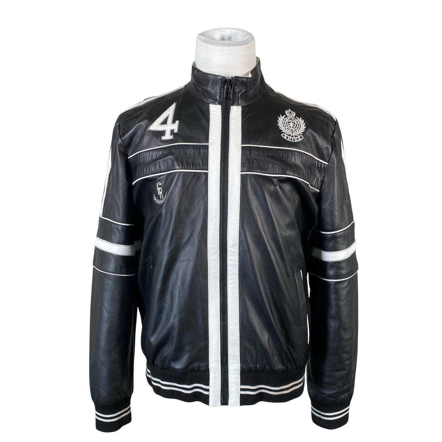 Unisex Silvio Tossi - Leather jacket, size L - Black (1)