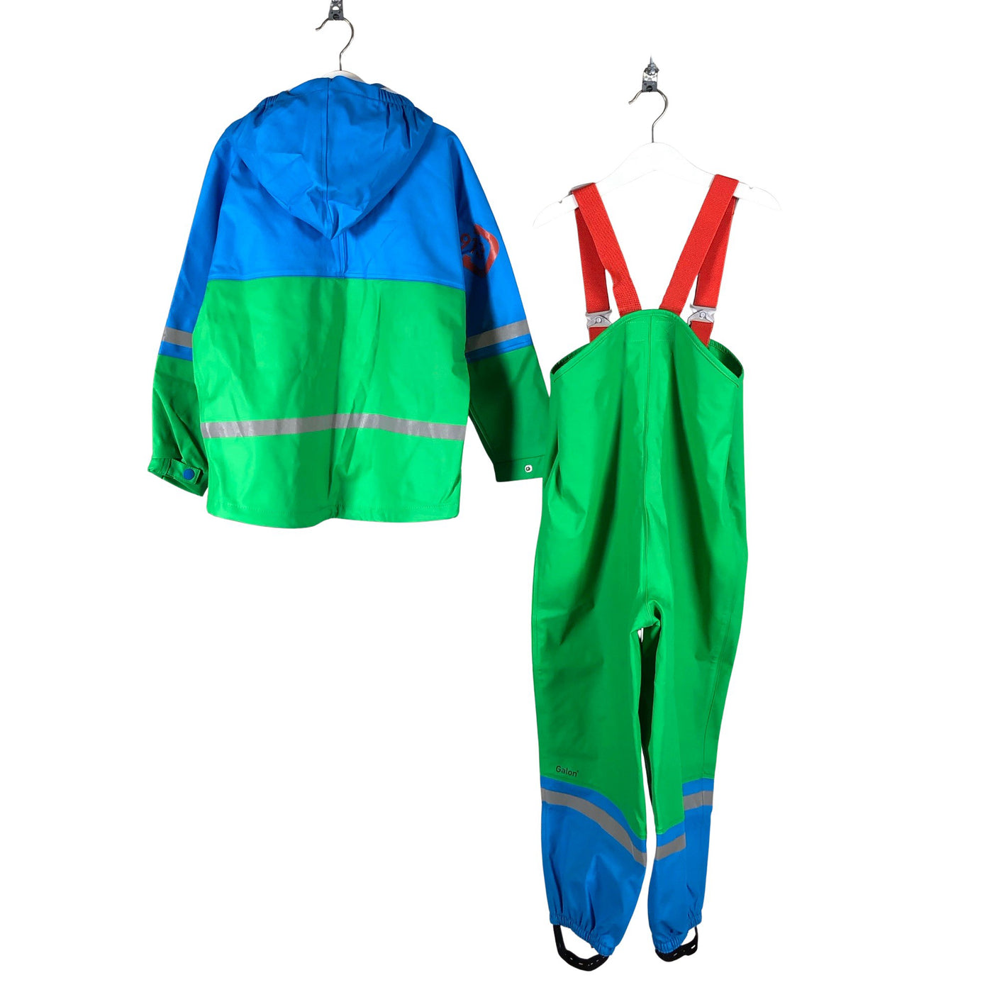 Unisex Didriksons - Rainwear, size 116 - 122 - Green (2)