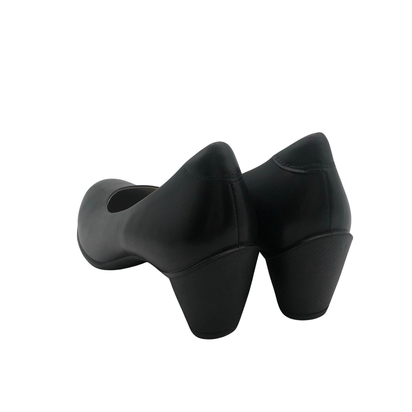 Unisex Ecco - High heels, size 40 - Black (2)