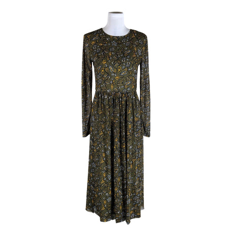 Unisex Esprit - Schiffon dress, size 38 - Green ()