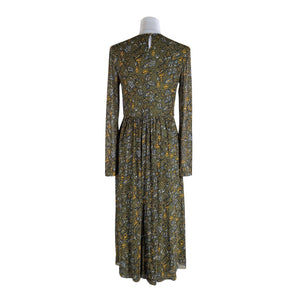 Unisex Esprit - Schiffon dress, size 38 - Green (2)